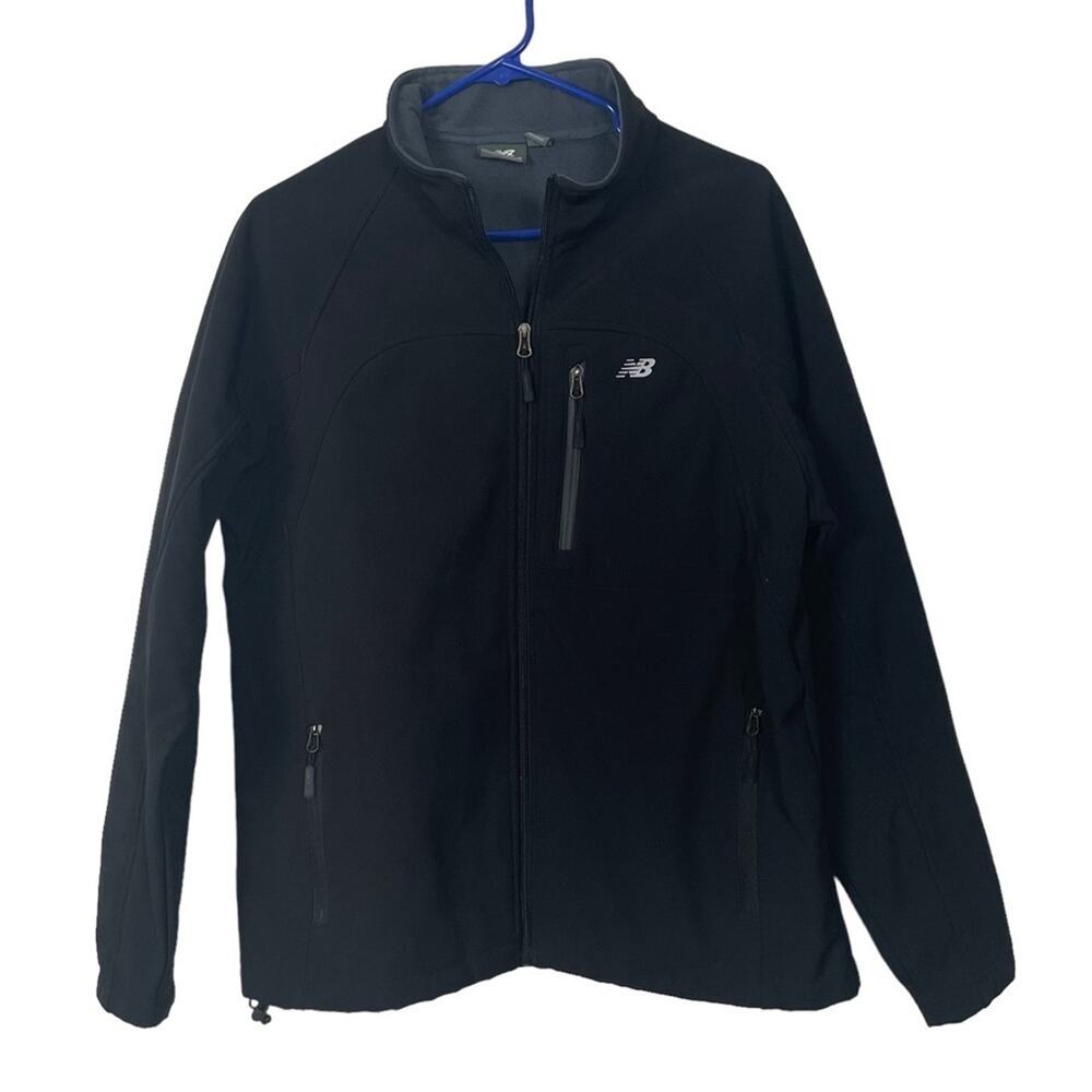 New Balance Soft Shell Black Jacket NEW Size Small